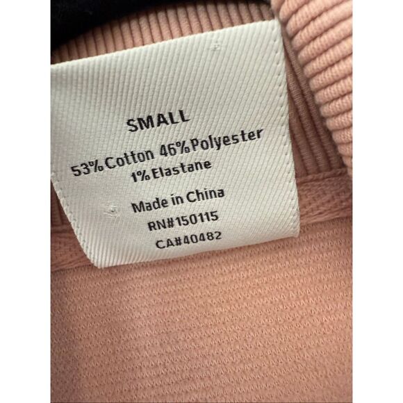 Varley Alia Zip Sweater in Rose - Picture 9 of 9